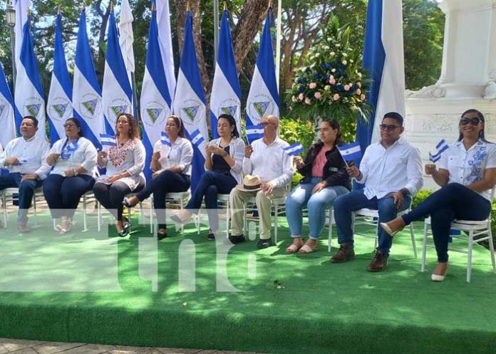 Foto: Nicaragua realizó el lanzamiento de las celebraciones Patrias 2023, con la participación de autoridades educativas y estudiantes / TN8