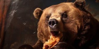 Foto: ¡Comelón! Un oso entra a una panadería y devora 125 empanadas, dejando con la boca abierta a las empleadas del lugar al ver la hazaña / Cortesía.