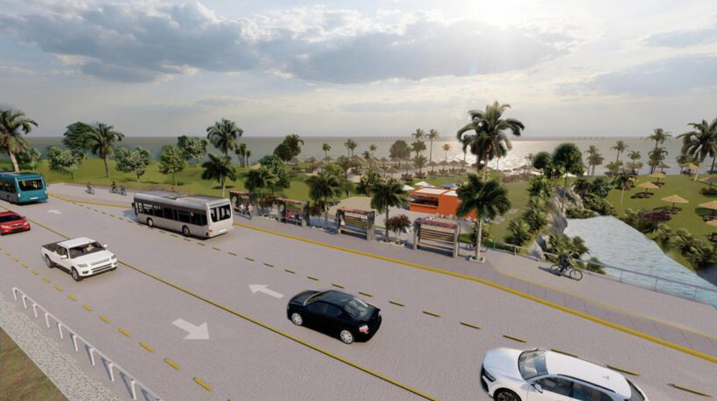 Foto: La Carretera Costanera pronto comienza nueva fase de 30 kilómetros /Cortesía