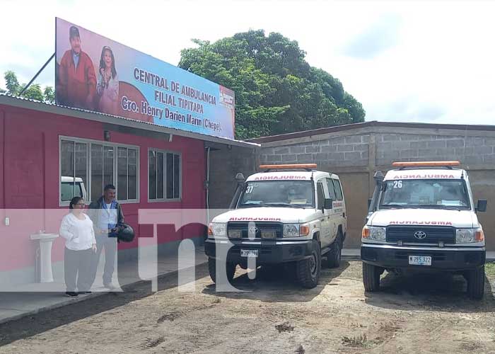 Foto: Nueva central de ambulancias en Managua / TN8