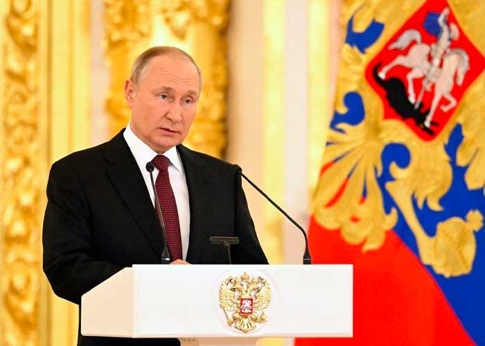 Presidente de Rusia en la reunión del bloque económico BRICS