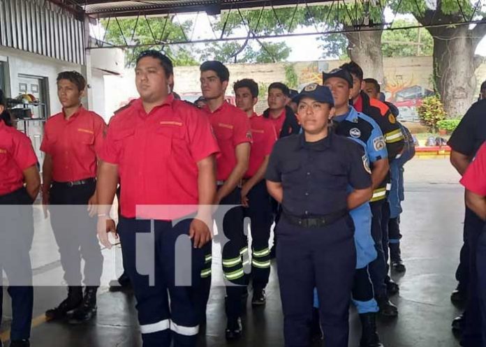 Foto: Preparación con cursos para bomberos en Nicaragua / TN8