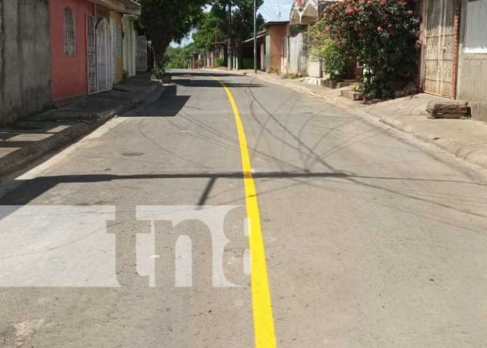 Foto: Nuevas calles para Laureles Norte, Managua / TN8