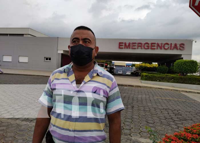 Foto: Situación de salud del Chema Pelón en Managua / TN8