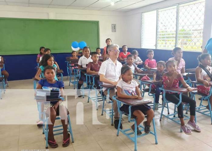 Foto: Nueva escuela para una comunidad mayangna en Rosita / TN8
