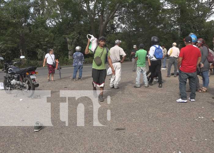 Foto: Mortal accidente de tránsito en Estelí / TN8