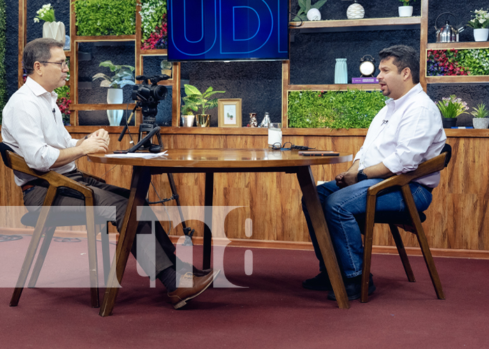 Foto: Entrevista a Fidel Moreno, secretario general de la Alcaldía de Managua / TN8