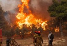 Grecia sigue afectado por incendios forestales