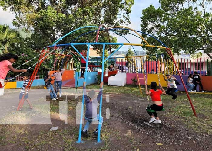Foto: Parques para la recreación de la niñez en Jinotega / TN8