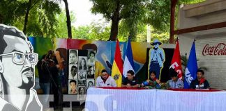 Foto: JS en conversatorio desde la UNAN-Managua / TN8