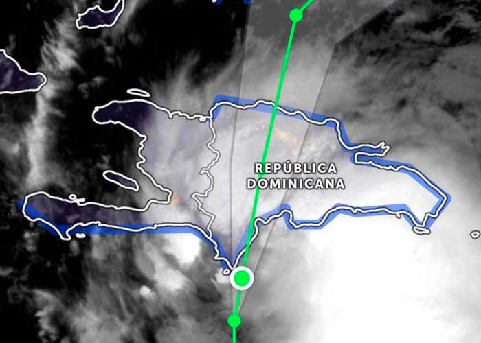 Los estragos de la tormenta Franklin en República Dominicana