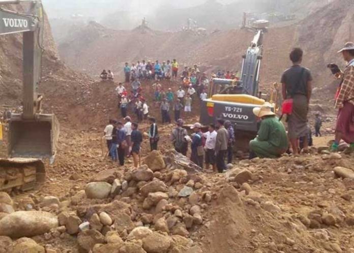 Desgracia en Birmania: Derrumbe de mina deja al menos 32 muertos