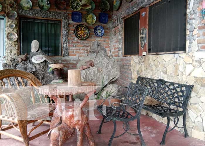 Foto: Hostal La Chiponga en la Isla de Ometepe / TN8