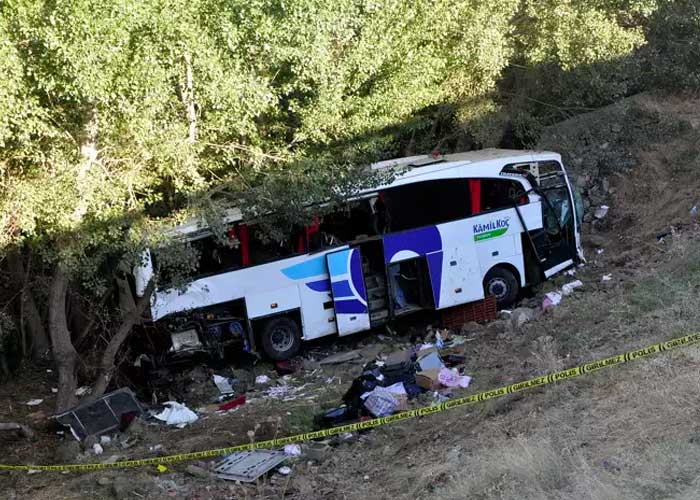 Accidente de autobús causa doce muertos en Turquía