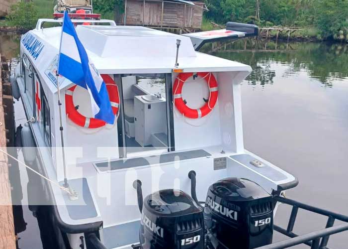 Foto: "Nueva y moderna ambulancia acuática" Garantizará la salud en el Caribe/TN8