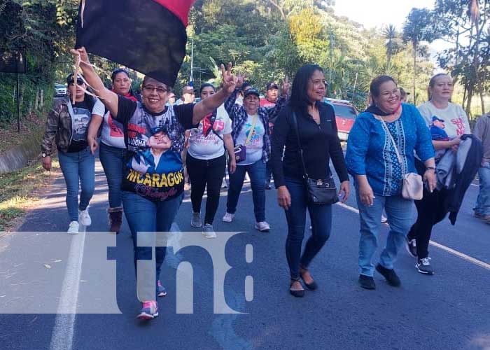 Foto: Matagalpinos “Caminamos en rutas de victorias, conmemorando cada una de las gestas heroicas”/TN8