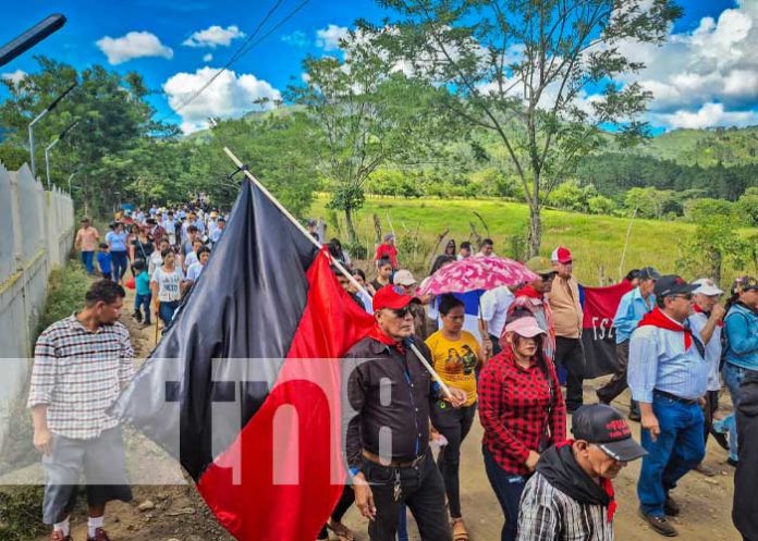 Foto: “Patria Bendita y Libre” Nicaragua se enorgullece con alegre caminata / TN8