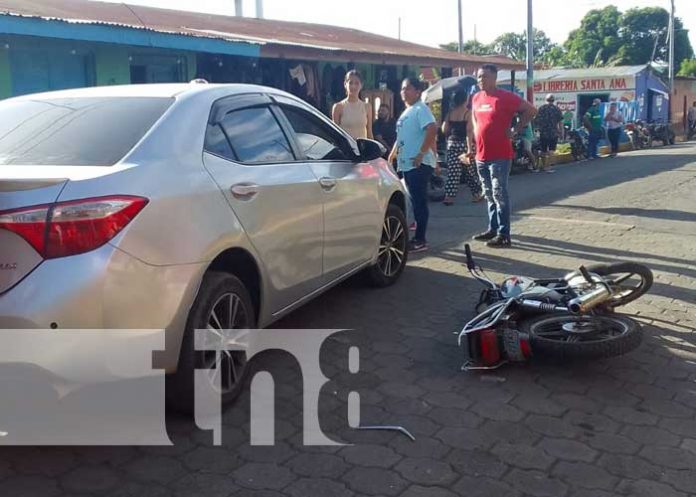 Foto: Accidente deja dos lesionados en la Isla de Ometepe (Video) / TN8