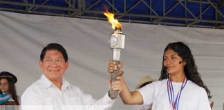 Foto: Nicaragua recibe Antorcha Centroamericana de la Libertad/TN8