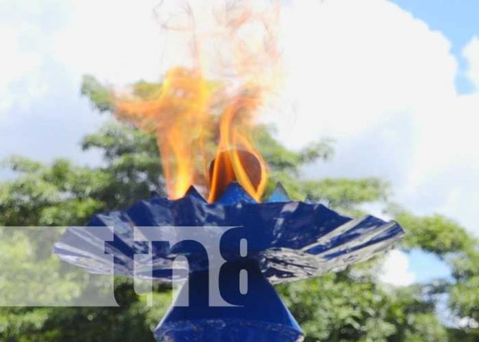 Símbolo de libertad: La Antorcha de la Independencia ha continuado su travesía por Nicaragua / TN8