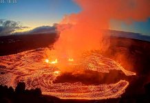 Impactantes imágenes de la erupción del Volcán Kilauea en Hawái