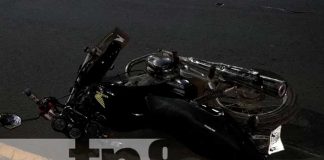 Foto: Fatídico accidente cobra la vida de un motociclista en la carretera a Masaya/TN8