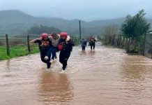 11 mil personas son evacuadas por las desastrosas lluvias en Chile
