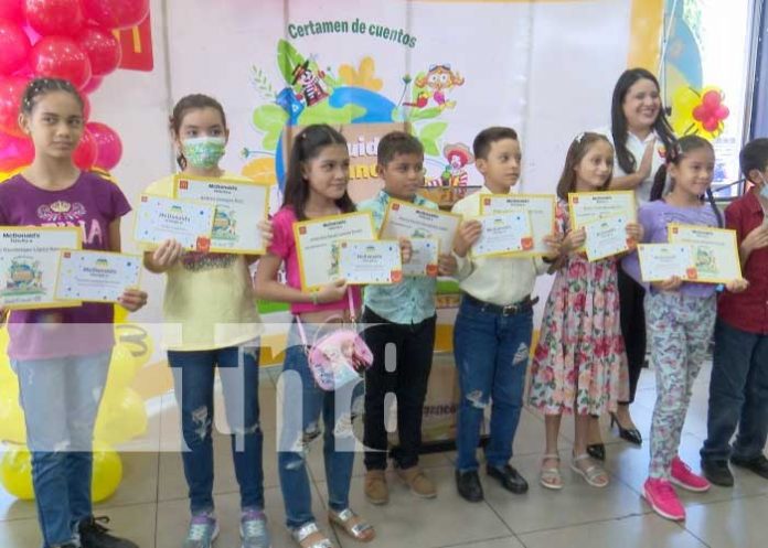 Foto: McDonald’s premia a ganadores de su Certamen de Cuentos “Yo cuido mi planeta”/TN8