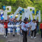 Foto: Sentimiento de patriotismo: Nicaragua se desborda en caminata “Patria libre y bendita” / TN8