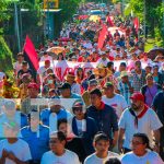 Foto: Nicaragua se llena de orgullo en caminata en Homenaje a Rigoberto López Pérez / TN8