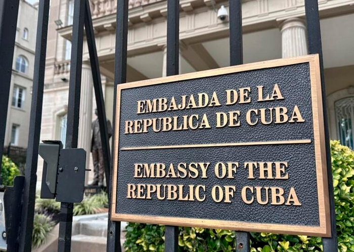 Atentado terrorista contra la Embajada de Cuba en Estados Unidos