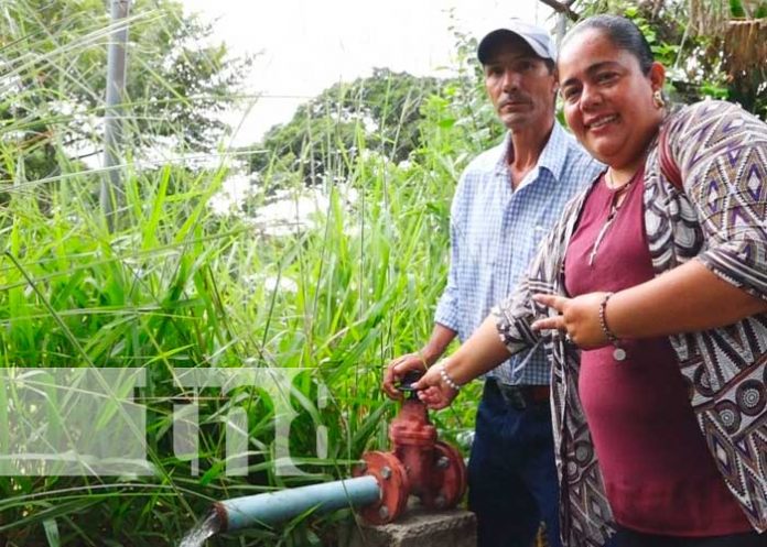 Habitantes de Icalupe en Somoto, cuentan con mejor servicio de agua en sus hogares