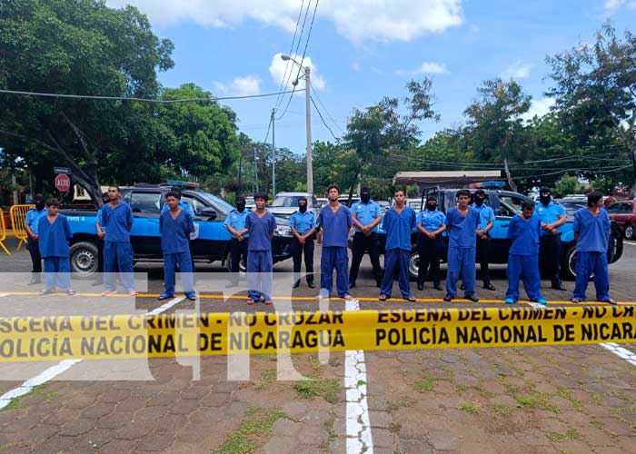 Policía Nacional detiene a más supuesto delincuentes en Nicaragua