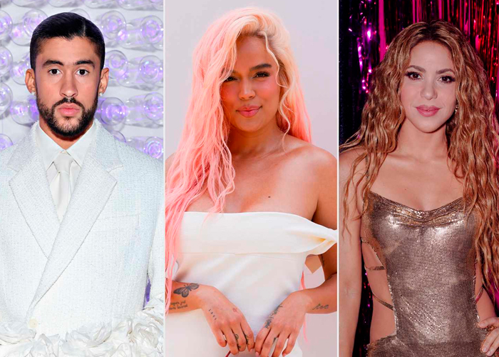 Camilo, Karol G y Shakira lideran las nominaciones a los Latin Grammy 2023