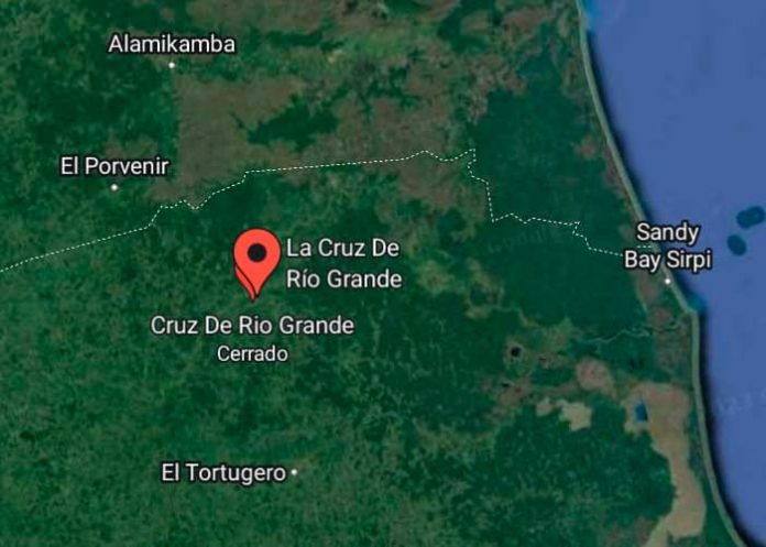 Hallazgo de un cuerpo con múltiples heridas en La Cruz de Río Grande