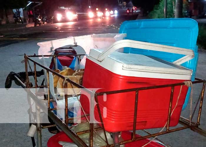 Conductor irresponsable escapa tras atropellar a vendedor en Juigalpa
