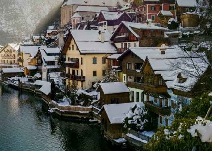 Foto: El pueblo que inspiró el reino helado de “Frozen” Hallstatt, se harto de los turistas /TN8