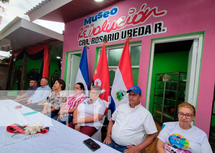 Inauguran Museo de la Revolución en honor a Rosario Úbeda en San Rafael del Norte