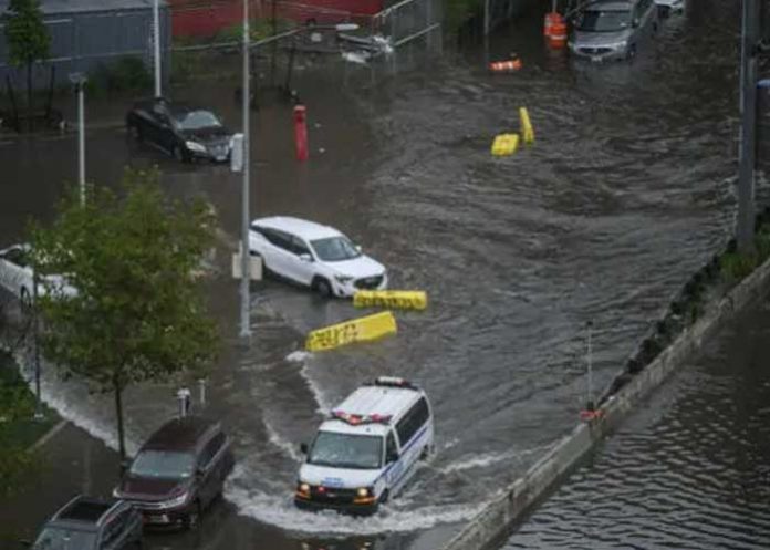 Declaran estado de emergencia en Nueva York por las imparables lluvias