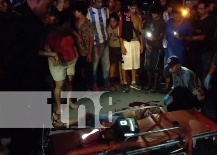 Foto: En un charco de sangre terminó una mujer tras ser arrollada en Granada / TN8