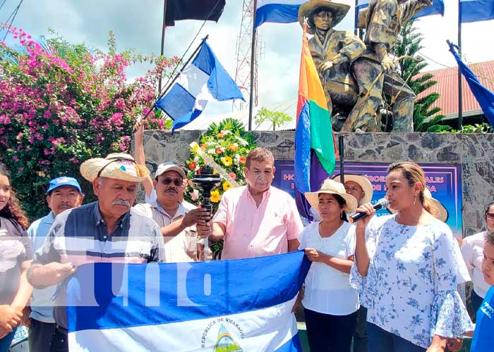 Foto: Matagalpa recibe antorchas libertarias / Tn8