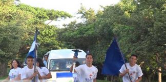 Nicaragua entrega antorcha de la libertad
