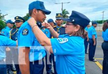 Foto; “Mi compromiso es con el pueblo” Policía Nacional realiza ascensos en grados en Managua/TN8