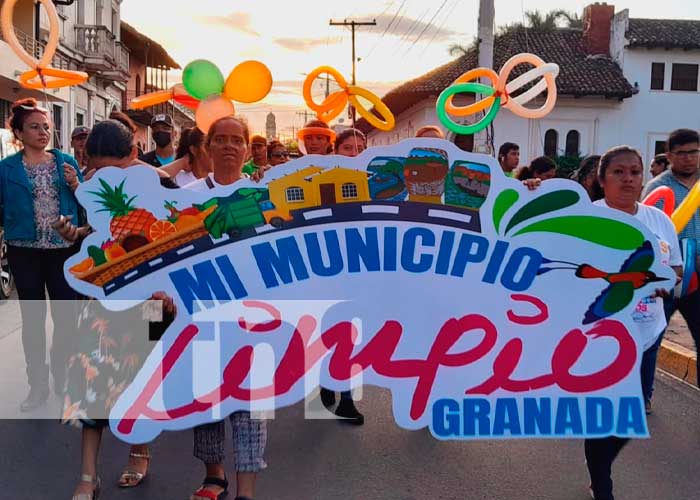 Foto: Realizan lanzamiento del certamen "Mi Municipio Limpio" en Granada / TN8