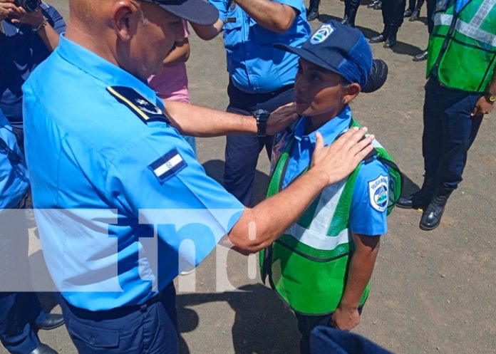 Foto:Nuevos policías comprometidos con la seguridad y la paz de Nicaragua/tn8