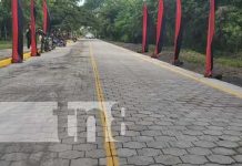 Estrenan nueva calle en la Isla de Ometepe