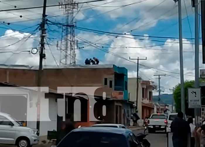 Foto: "Tremenda descarga eléctrica" Dejo en estado crítico a un obrero en Estelí/TN8
