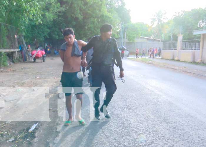 Foto: Policía Nacional arresta en Managua /TN8