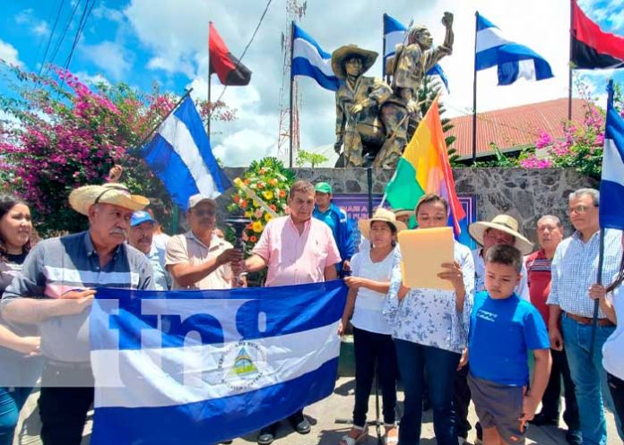 Foto: Matagalpa recibe antorchas libertarias / Tn8