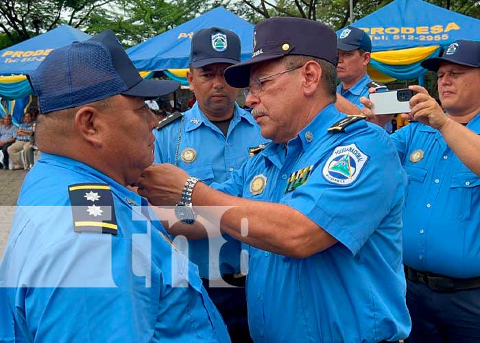 Foto: Nicaragua: Más agentes de la Policía Nacional reciben ascenso en grado / TN8